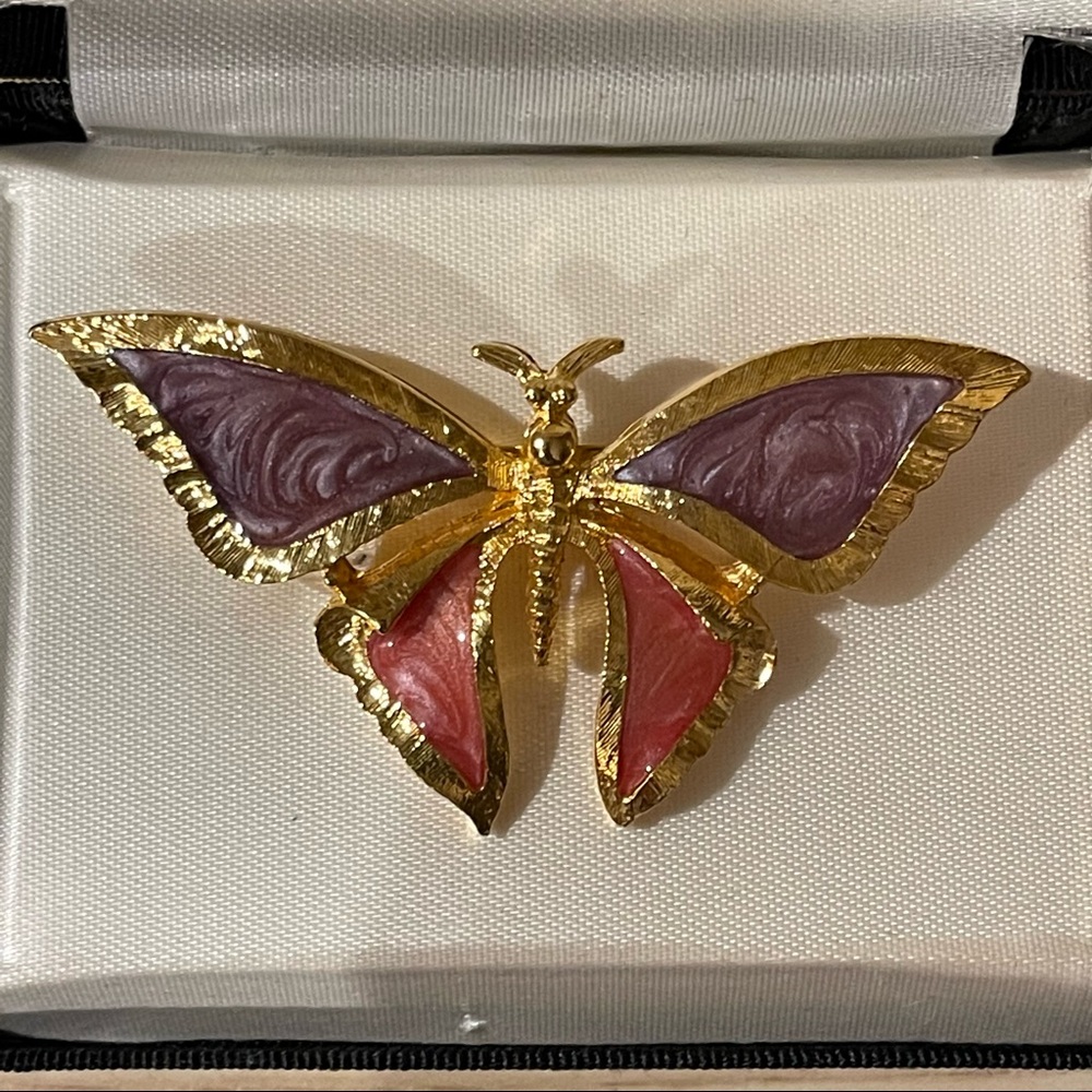 Vintage Butterfly Brooch